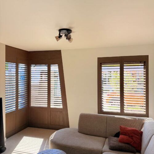 Houten shutters - maatwerk installatie Best - 2